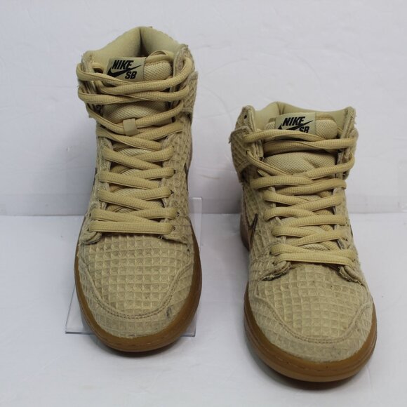 Nike SB Dunk High Premium Hemp Chicken and Waffle Size 9 - Used without box - Picture 5 of 14